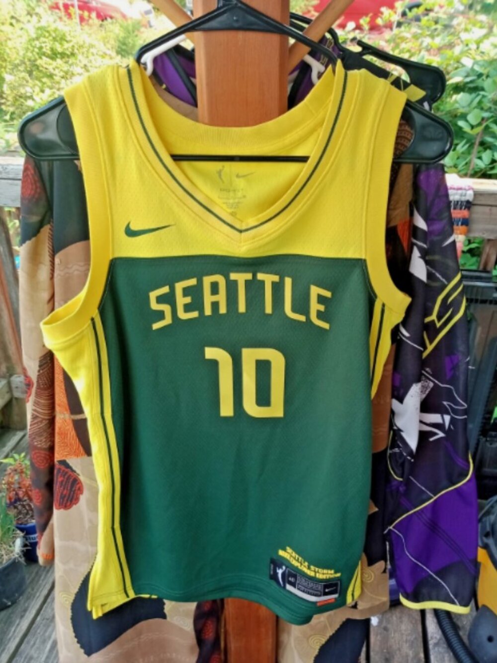 (40/S) Nike Sue Bird Seattle Storm WNBA basketball Jersey